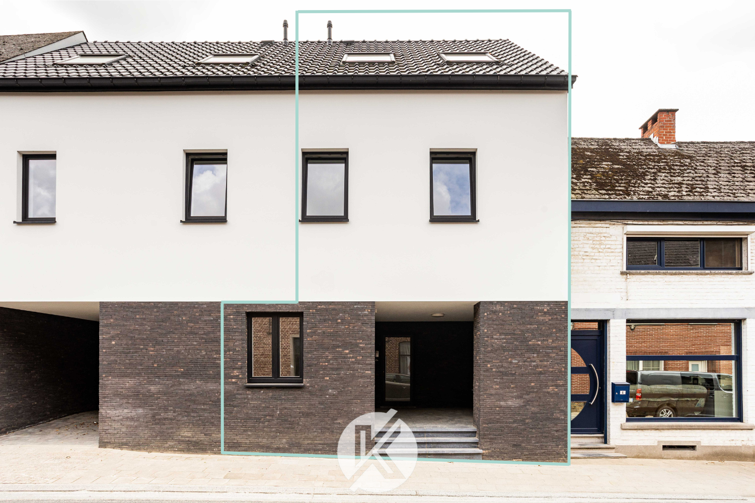 Omlijning Kauwstraat 8